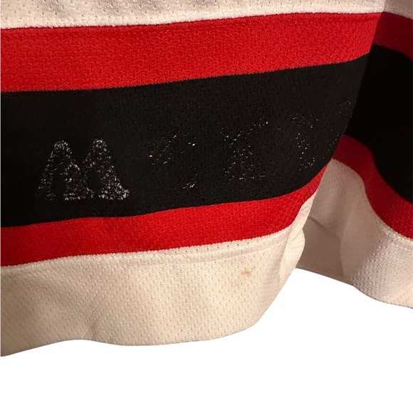 Vintage New Jersey Devils Martin Brodeur XL Red White Hockey Jersey READ - Picture 4 of 8